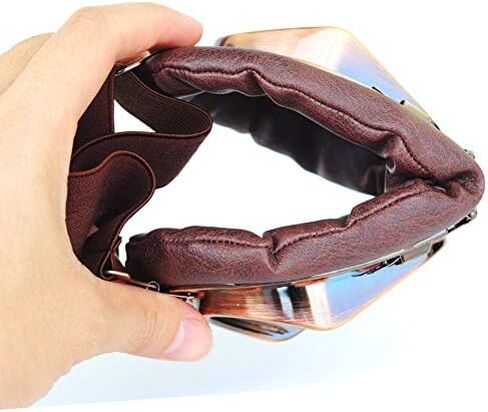 Retro Motorcycle Goggles Vintage Pilot Glasses for Harley ATV Bike Cruiser Scooter Goggles in Saudi Arabia