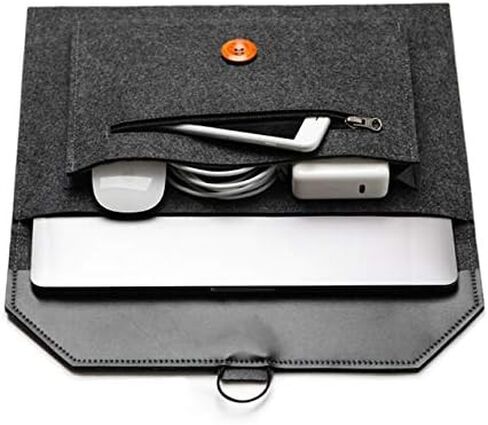 Felt Tablet Sleeve Bag Cover Case for iPad Pro 11/ Samsung Galaxy Tab S6 Lite 2024/ S7 FE/Tab S7+/ Tab S8 Plus/ A8 10.5/ A7 10.4/ S7/ Microsoft Surface Pro 3 2/ Dragon Touch Notepad K10/ Max10 (Grey) in Saudi Arabia