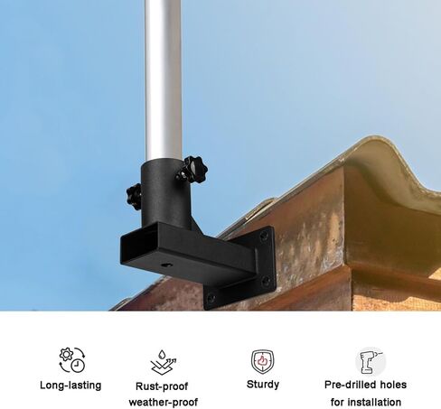 Starlink Mount, Starlink Short Wall Mount, Starlink Mounting Kit, Starlink Roof Mount for Starlink Internet Kit Satellite, Starlink Pole Mount in Saudi Arabia