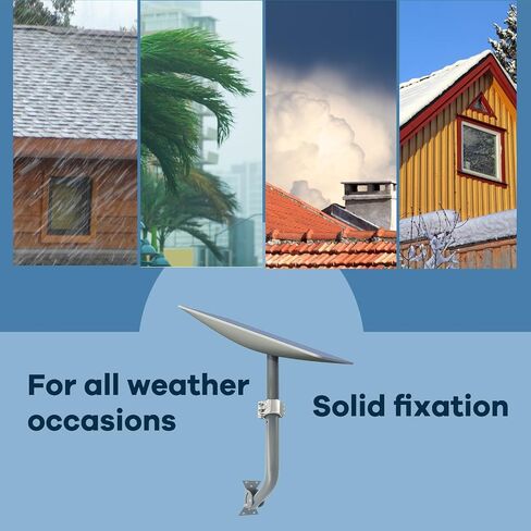 Starlink Mounting Kit,Starlink Long Mount, Starlink Roof Mount ,Starlink Pole Mount,Weather-Resistent Metal Starlink Wall Mount with Adapter Available to V2 (Include Wrench & Drill bit). in Saudi Arabia