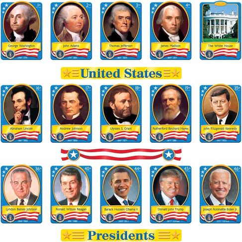 TREND enterprises, Inc. T-8065 U.S. Presidents Bulletin Board Set in Saudi Arabia