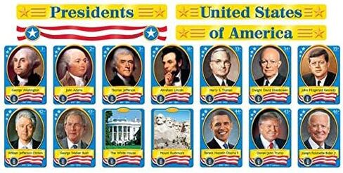 TREND enterprises, Inc. T-8065 U.S. Presidents Bulletin Board Set in Saudi Arabia