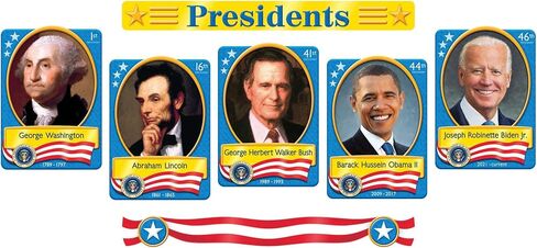 TREND enterprises, Inc. T-8065 U.S. Presidents Bulletin Board Set in Saudi Arabia