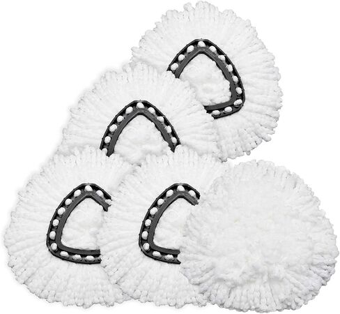 2 Pack Mop Replacement Head Mop Refills EasyWring Spin Mop Refills Mop Head Replacement in Saudi Arabia