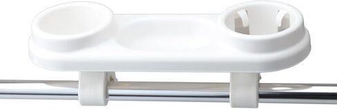 حامل أكواب القارب 2 في 1 مع صينية الوجبات الخفيفة، حاملات أكواب القارب يتم تركيبها على حاجز القارب، وقضيب مقبض القارب، لقارب بونتون، وقارب جون، واليخت، مع مشبك التمساح in Kuwait