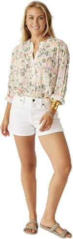 Carve Designs Women's Tatum Gauze Top in Saudi Arabia