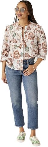 Carve Designs Women's Tatum Gauze Top in Saudi Arabia