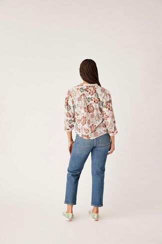 Carve Designs Women's Tatum Gauze Top in Saudi Arabia