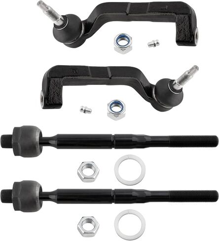 BOXI 4pcs Front and Inner Outer Tie Rod Ends Fit for Chrysler 300 2005-2010 / for Dodge Charger 2007-2010/Magnum 2005-2008 - FIT AWD Models ONLY | ES800431 ES800430 EV800432 in Saudi Arabia