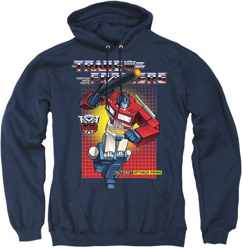 Popfunk Classic Transformers Optimus Prime Pullover Hoodie & Stickers in Saudi Arabia