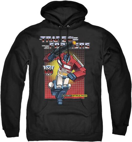Popfunk Classic Transformers Optimus Prime Pullover Hoodie & Stickers in Saudi Arabia