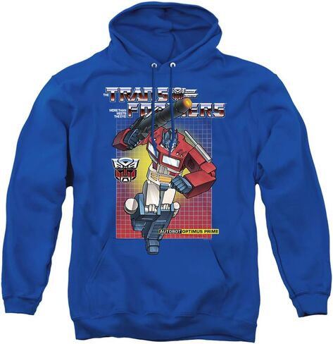 Popfunk Classic Transformers Optimus Prime Pullover Hoodie & Stickers in Saudi Arabia