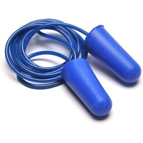 Pyramex Safety Metal Detectable Disposable Corded Earplugs 100 Pair Per Box