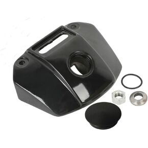 Motorcycle Headlight Black Mount Bracket for Harley Sportster XL 883 1200 Models (Black)