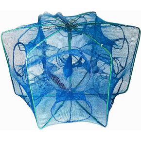 Collapsible Net Fishing Cage Shrimp Cage Crab Cage Bait Trap
