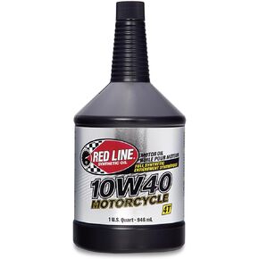 Red Line 42404 10W40 Motorcycle Oil Synthetic - Quart