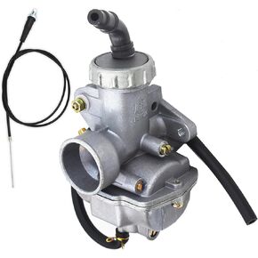 labwork Carburetor with Throttle Cable Replacement for Honda XL70 SL70 XL75 XR80 XR80R CRF80F