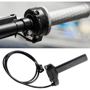 Throttle Grips Handlebar Assy for Sur Ron Light Bee X/S Segway X160 X260, Motorcycle Gas Throttle Turn Grip Handles Assy, Electric Motorbike Accelerator Handle for Surron Parts