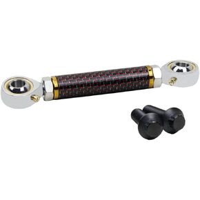 Gold Carbon Fiber Shift Linkage Rod for Harley Davidson 1986-2023 Dyna with Mid Control (Red)
