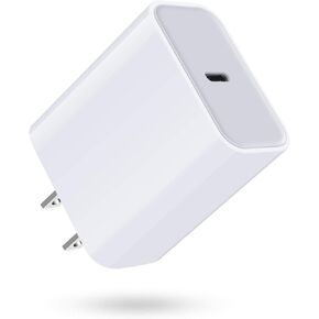 صندوق شاحن iPhone من النوع C لهاتف iPhone SE 15 14 13 12 Pro/14 Pro/11 Pro Max/XS/XR/X/8، Samsung Galaxy S24 S23 S22 J7 A53 A32 A12 A05 A52 A71 A51، Pixel 8a 6 USB Wall قابس شاحن مكعب لبنة