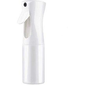 White Mist Spray Bottle Water Hair Mister Sprayer Ultra Fine Bottles Continuous for Plant Misting Aerosol Barber Cleaning Face 300ml Refillable Containers in Kuwait