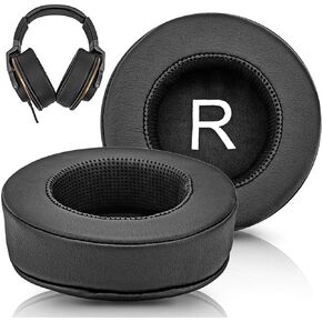 Replacement Ear Pads Compatible with HD668B, SR850, ATH-A900, ATH-AD500X, ATH-A700, AD700X, AD900X, ATH-A990z, ATH-R70X, ATH D700X, AD1000X, AD2000X Headphones (Velour Black)