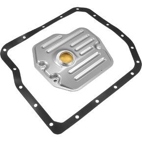 X AUTOHAUX 1 Set 3533028010 Transmission Filter Oil Pan Gasket Kit for Toyota Camry 2002-2004
