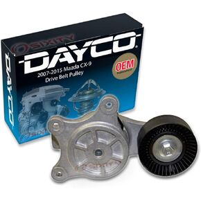 Dayco Drive Belt Tensioner Assembly compatible with Mazda CX-9 2007-2015