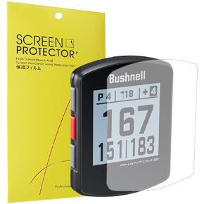 Compatible with Bushnell Phantom 2 Screen Protector, [6 Pack] Full Coverage TPU Clear Film Compatible with Bushnell PHANTOM 2 Golf GPS (6 pack)