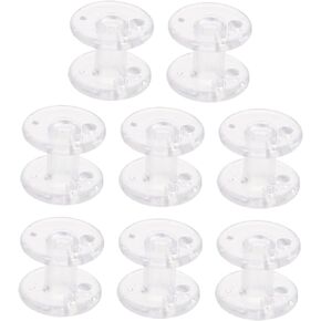 Angoily 8pcs Fixed Spool Sheer Curtains Pleated Drapes Blinds for Windows Pleated Shade Hold Downs Shade Retainer Spools Window Blind Accessories Pleated Shade Hold Downs Spool Supplies