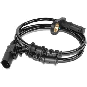 DNA MOTORING OEM-SS-011 Factory Style Front Left Right ABS Wheel Speed Sensors Assembly, metallic/black