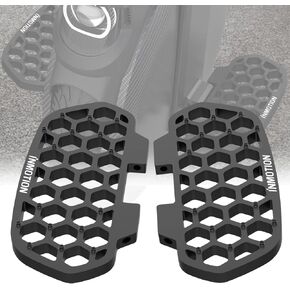 Inmotion V12 Series Upgrade Honeycomb Pedals, V12 V12HT Electric Unicycles Non-Slip Off-Road Pedals High-Density Aviation Aluminum Footrest Accessories (Black)