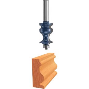 BOSCH 84621M 1-1/16 In. x 1-3/4 In. Carbide Tipped Ogee & Bead Bit