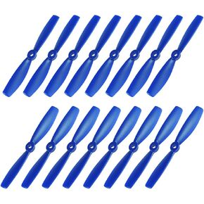 uxcell Bullnose Propellers 5045 5x4.5 Inch CW CCW 2-Vane for RC Quadcopter Hexacopter Multirotor, Blue 8 Pairs