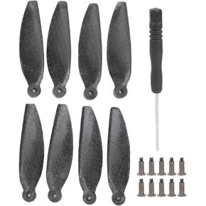 Drone Propeller Blade,Lightweight Durable Carbon Fiber Propeller Blade Compatible with DJI Mavic Mini 2 Drone Replacement Accessory Parts
