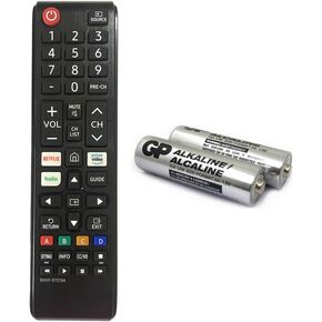 BN59-01315A Replacement for Samsung TV Remote Control BN59-01315J BN59-01315E (Non Universal) for Smart TV UN43RU710D UN43RU7200 UN50RU7100 UN50RU710D UN50RU7200 and More with GP Alkaline 2 Batteries