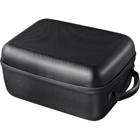 Hard Portable Storage Case, Designed for Hisense C1 4k Triple Color Laser Projector, Carrying Bag for Projector and Accessories, Black