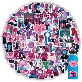 102pcs Lore Olympus Stickers，Vinyl Waterproof Sticker for Water Bottles，Bumpers，Computer，Phone，Hydroflasks，Olympus Lore Merchandise Gift for Teens/Kids，Decal for Luggage，Skateboard，Phone Case