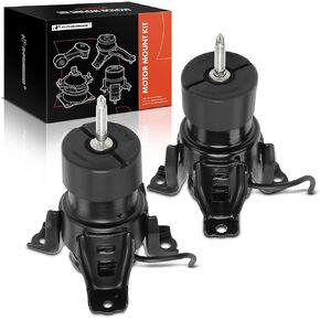 A-Premium Front and Rear Engine Motor Mount Kit Compatible with Nissan Altima 2007-2012, Maxima 2009-2014, 3.5L, 2-PC Set, Replace# 112709N00B