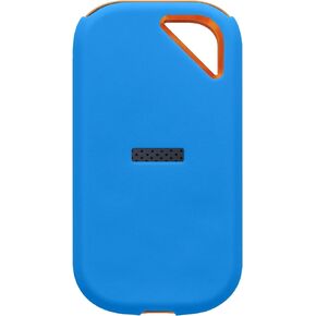 kwmobile Silicone Case Compatible with Sandisk E81 SSD (not for E61) - Case Protective Cover for SSD Drive - Black