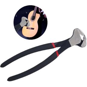 Guitar String Cutter Fret Nipper,Practical Fret Puller Removal Pliers String Cutter Guitar Bridge Pins Puller Luthier Repair Tool for Guitar Bass Hosco Fret Cutters Fret Puller