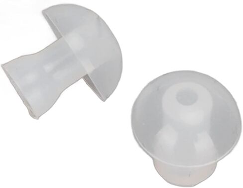 10pcs Ear Tips, Soft Silicone Earplug Domes for BTE,ITE and Pocket Ear Bud Replacements (Large) in Saudi Arabia