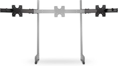 حامل شاشة ثلاثي قائم بذاته من Next Level Racing Elite، لون رمادي كربوني (NLR-E006) - جهاز كمبيوتر شخصي ولوحة مفاتيح وماوس F-GT Elite رمادي كربوني (NLR-E010) - جهاز كمبيوتر شخصي in Kuwait