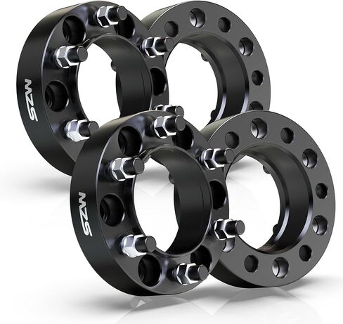 MZS Wheel Spacers, 1.5" Thick 6X135 with 87.1mm Hub Bore M14x1.5 Studs Hubcentric Wheel Spacers Compatible with 2015-2024 F150 | 2015-2023 Expedition Navigator - Pack of 4 in Saudi Arabia