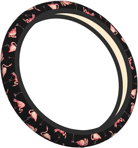 Blue Butterfly Women Steering Wheel Cover, Neoprene Anti-Slip Universal 15 Inch Steering Wheel Protector Elastic Comfortable Car Accessories Decorations Decor Protection for Women Vehicle Truck SUV in Saudi Arabia
