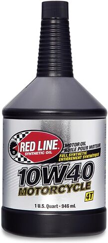 Red Line 42404 10W40 Motorcycle Oil Synthetic - Quart in Saudi Arabia