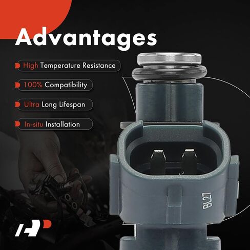 A-Premium Fuel Injectors Set of 6 Compatible with Toyota Camry 1998-2001, Highlander 2001-2003, Sienna 1999-2003, Avalon 1998-2004, Solara 2001-2003 & Lexus ES300 1998-2001, RX300 1999-2003, 3.0L in Saudi Arabia