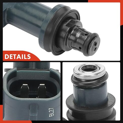 A-Premium Fuel Injectors Set of 6 Compatible with Toyota Camry 1998-2001, Highlander 2001-2003, Sienna 1999-2003, Avalon 1998-2004, Solara 2001-2003 & Lexus ES300 1998-2001, RX300 1999-2003, 3.0L in Saudi Arabia