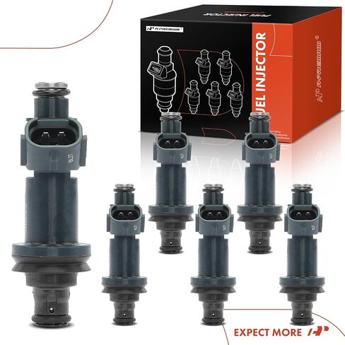 A-Premium Fuel Injectors Set of 6 Compatible with Toyota Camry 1998-2001, Highlander 2001-2003, Sienna 1999-2003, Avalon 1998-2004, Solara 2001-2003 & Lexus ES300 1998-2001, RX300 1999-2003, 3.0L in Saudi Arabia