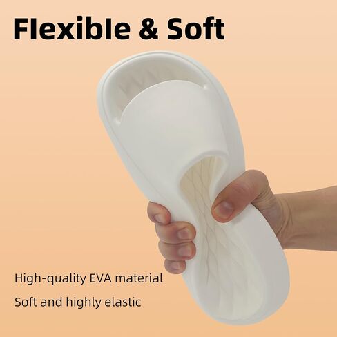 Shower Shoes, Cloud Slippers for Women and Men, Slippers for Women Bathroom Slides Sandals, Ultra Cushion, Thick Sole in Saudi Arabia